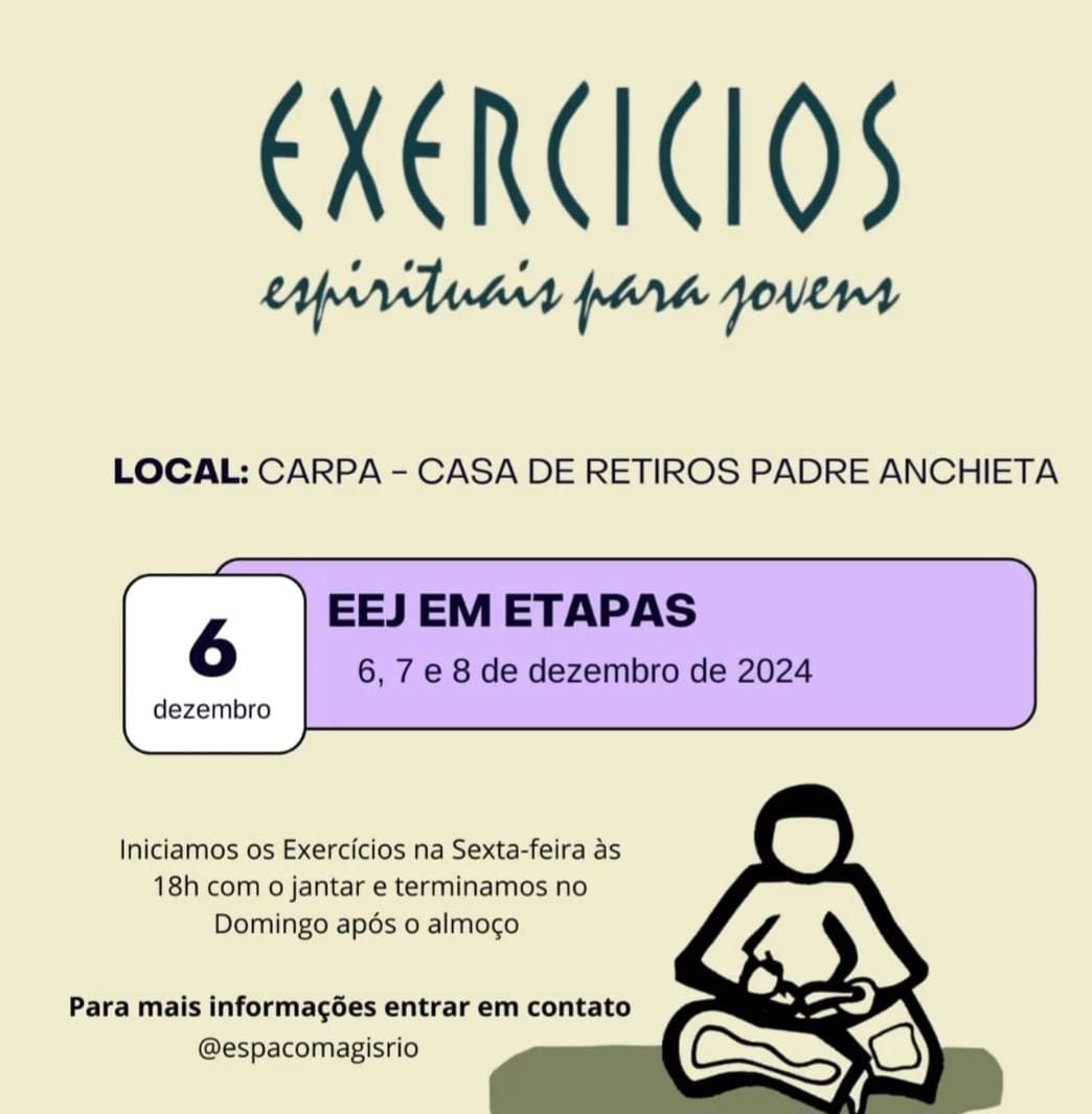 EEJ | Exercícios Espirituais para Jovens no Rio de Janeiro