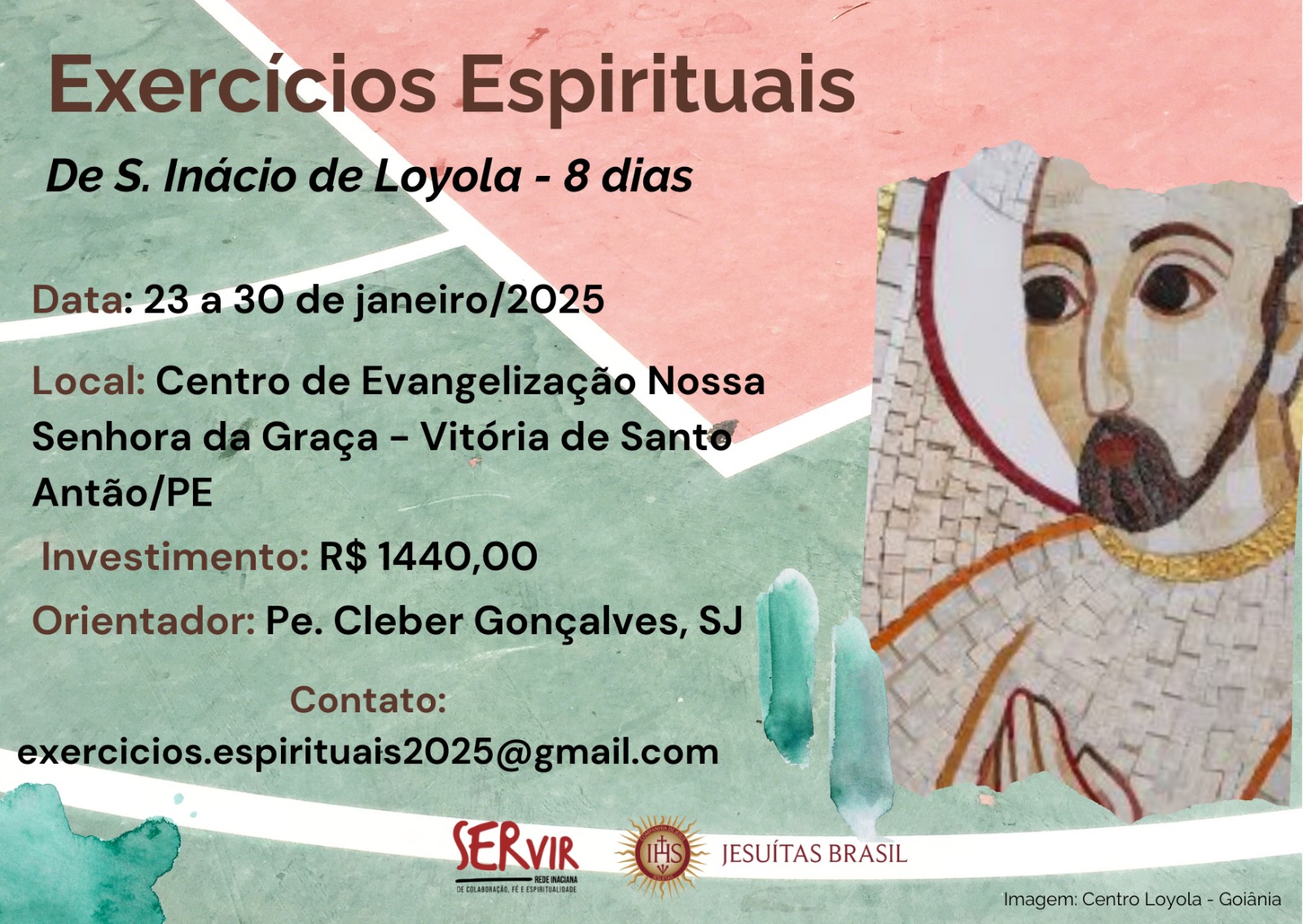 Exercícios Espirituais de 8 dias Vitória de Santo Antão (PE)