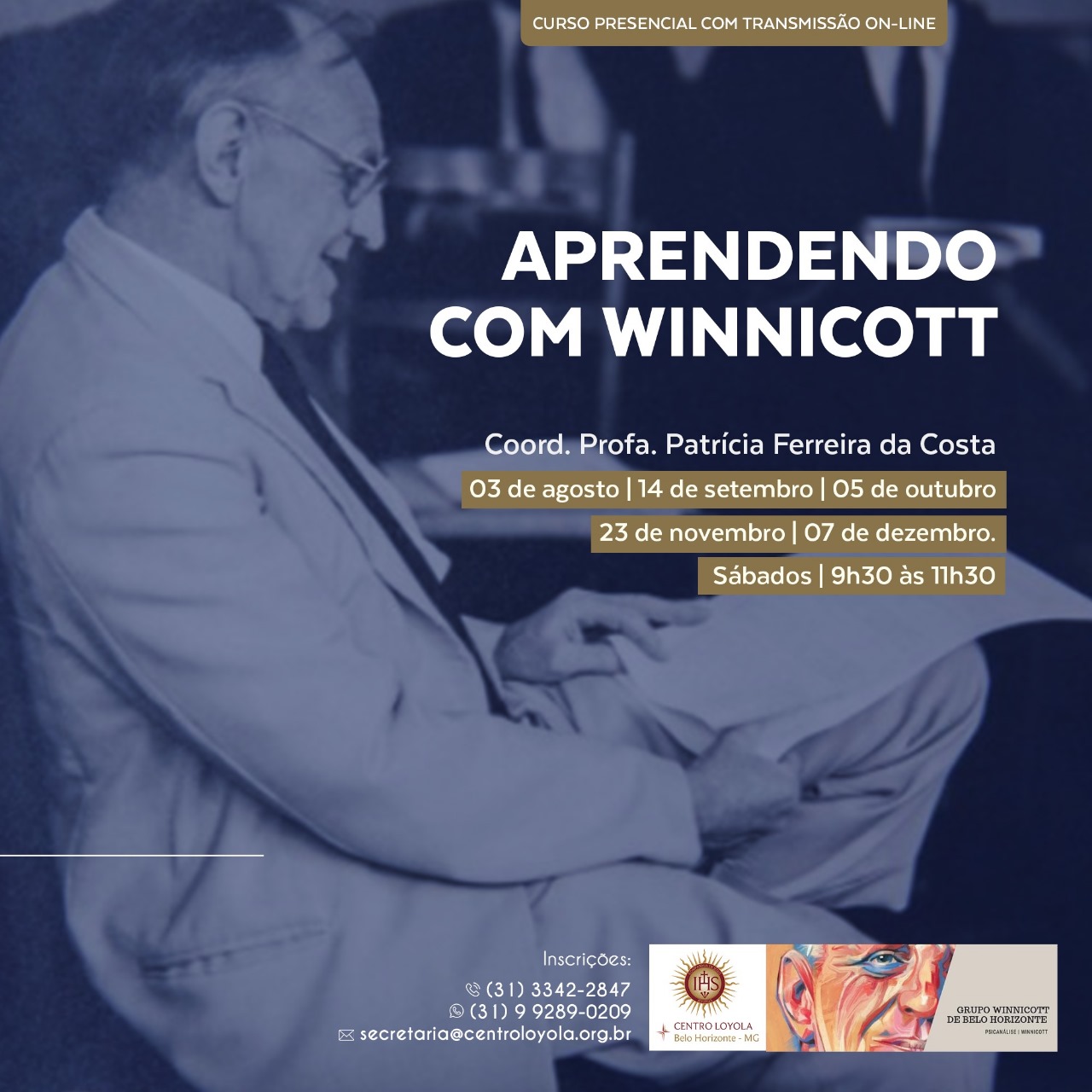 Curso: "Aprendendo com Winnicott" (on-line e presencial)