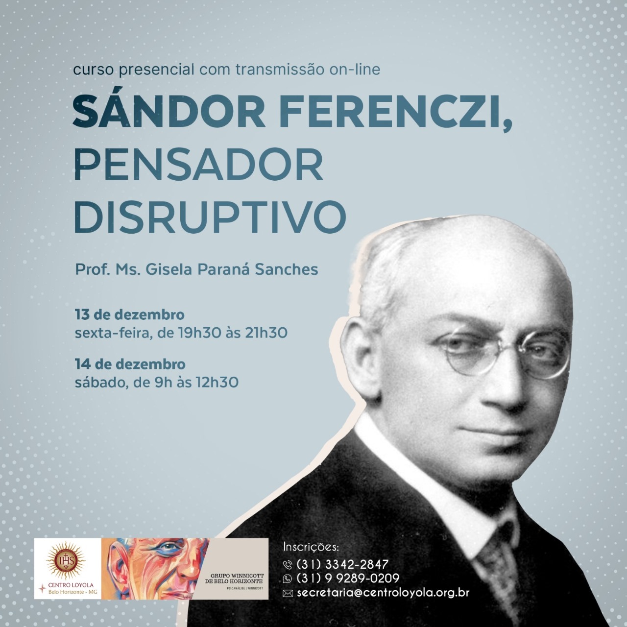 Curso: “Sándor Ferenczi, pensador disruptivo” (on-line e presencial)