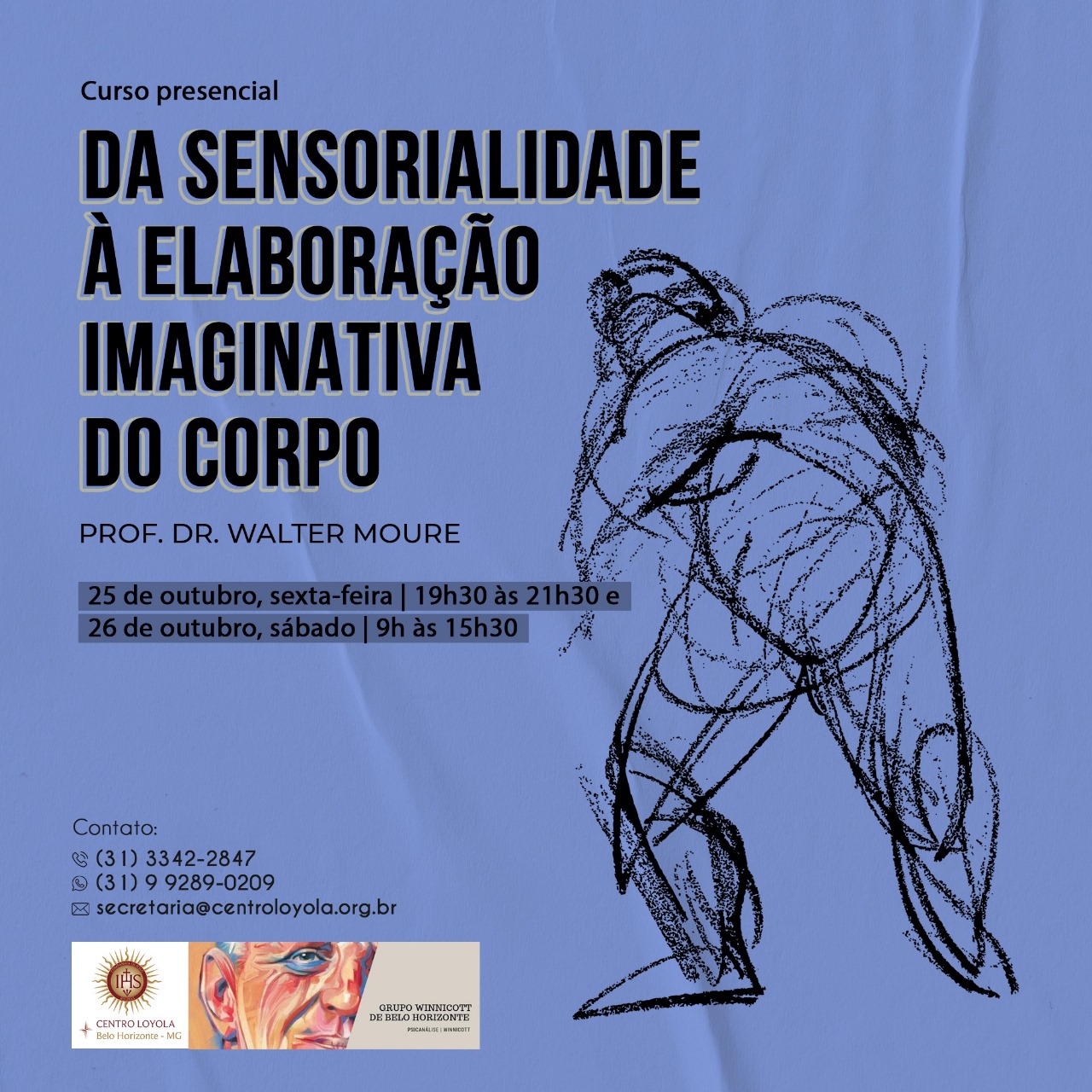Da sensorialidade à elaboração imaginativa do corpo (Curso presencial)