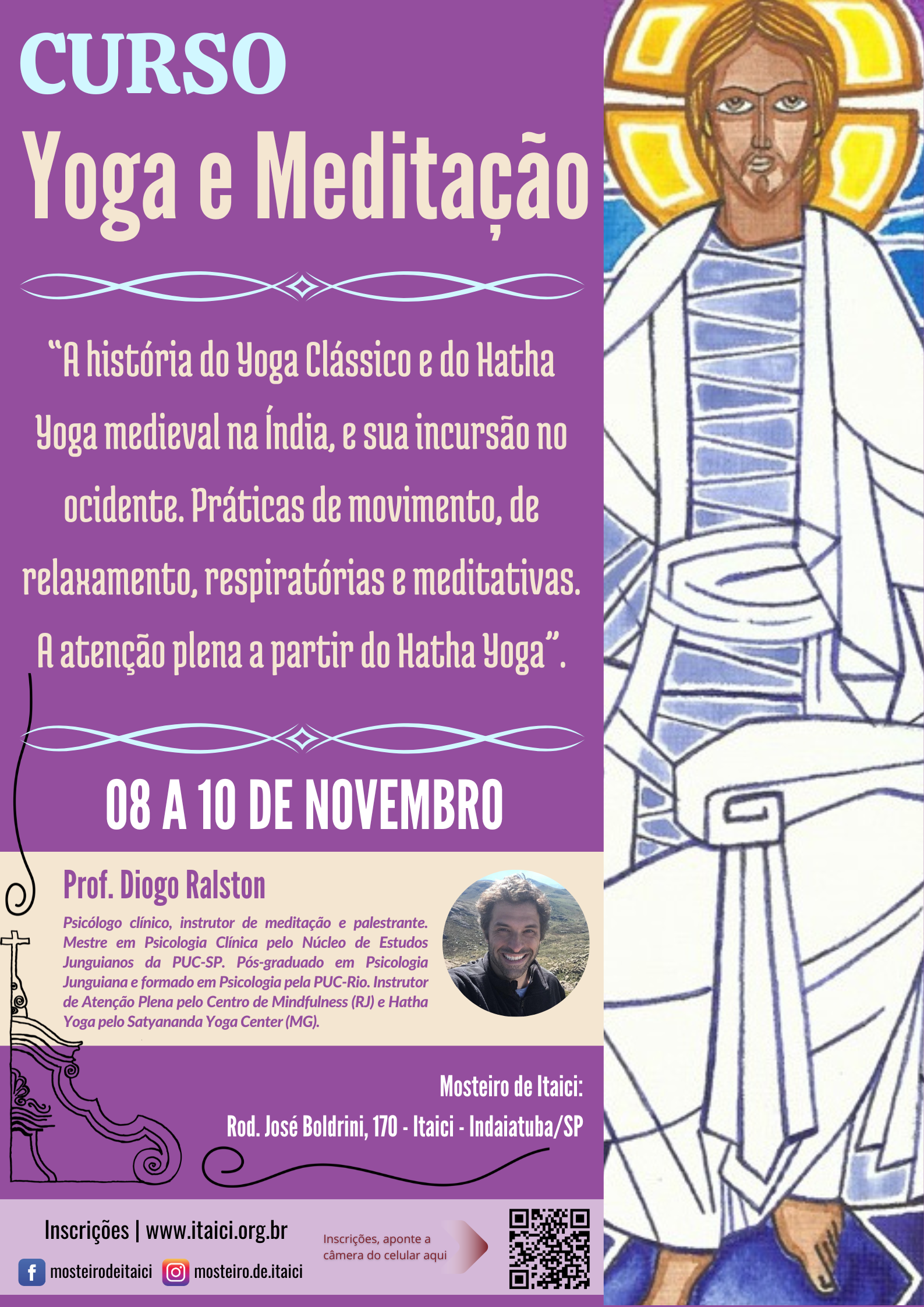 Curso: Yoga e Meditação