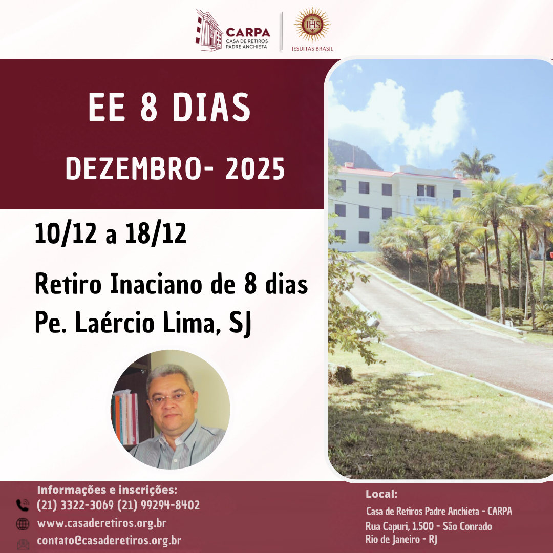 Exercícios Espirituais de 8 dias no Rio de Janeiro (RJ)