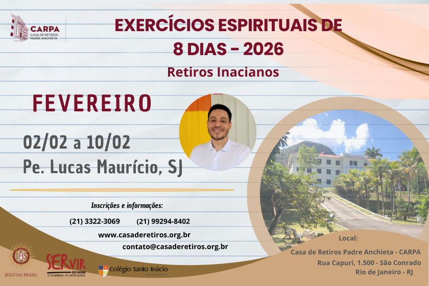 Exercícios Espirituais de 8 dias no Rio de Janeiro