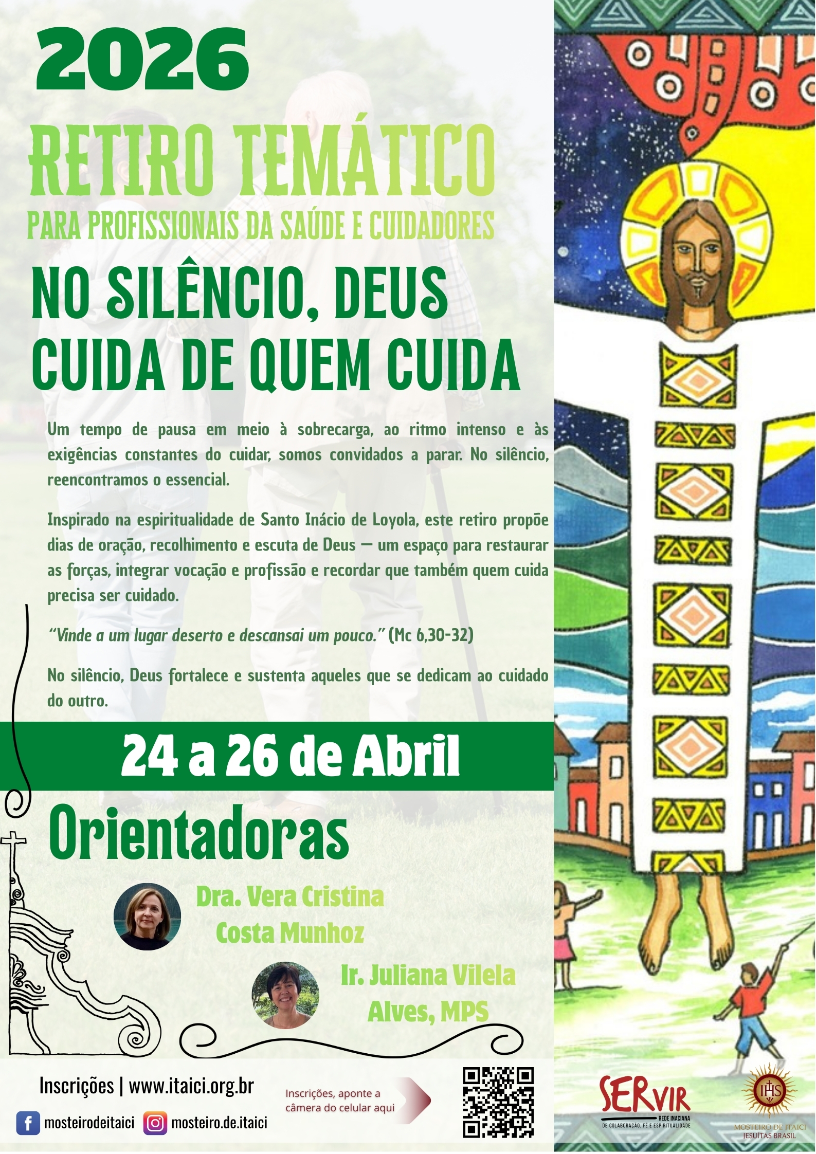 Retiro Temático para Profissionais da Saúde e Cuidadores