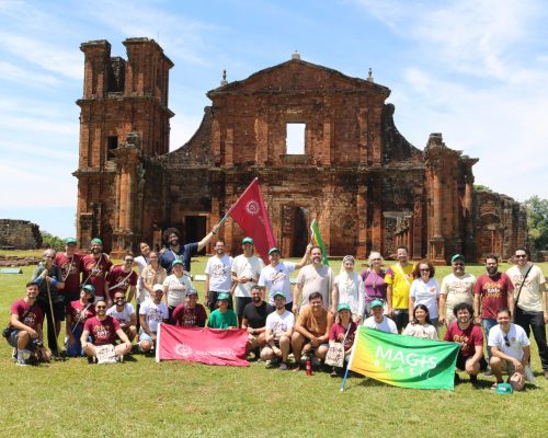 Caminhada até as Ruínas de São Miguel Arcanjo marca terceiro dia da Peregrinação Jubilar (1)