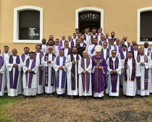Mosteiro de Itaici acolhe retiros de presbíteros das dioceses de Santos e Itapeva_banner_noticia_rede-servir